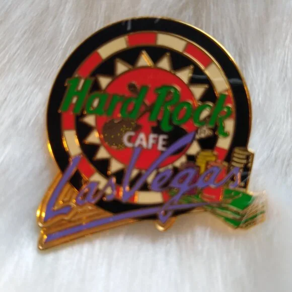 hard rock cafe las Vegas roulette & jester pin - Picture 2 of 7